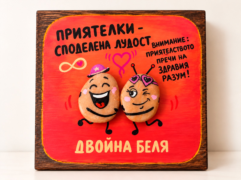 Картина от авторската серия Каменни истории на StefArt Stone